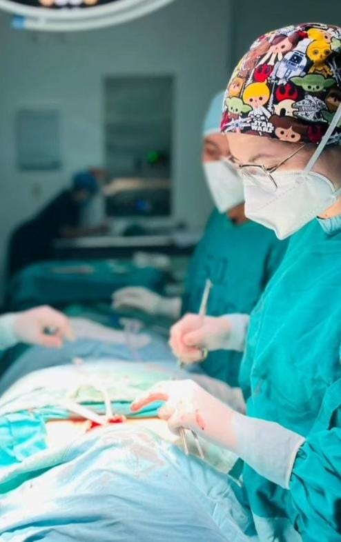 Dra. Carranza en Quirófano